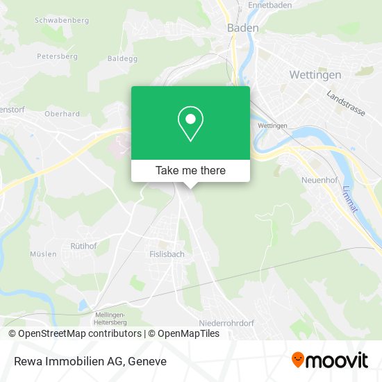 Rewa Immobilien AG map