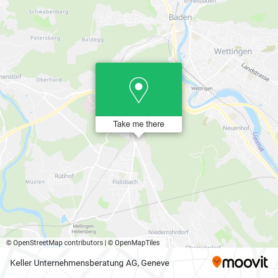 Keller Unternehmensberatung AG map