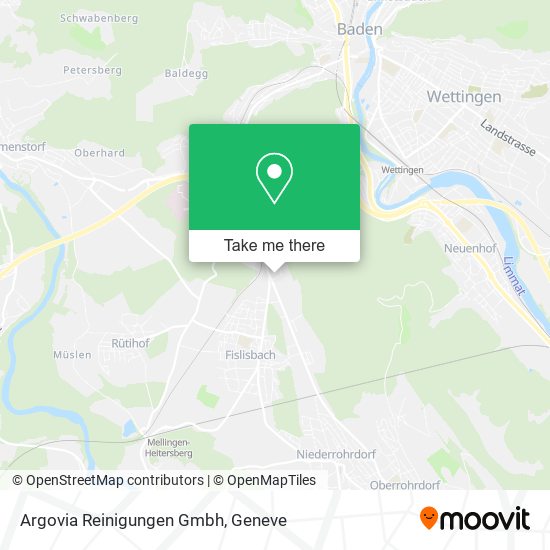 Argovia Reinigungen Gmbh map