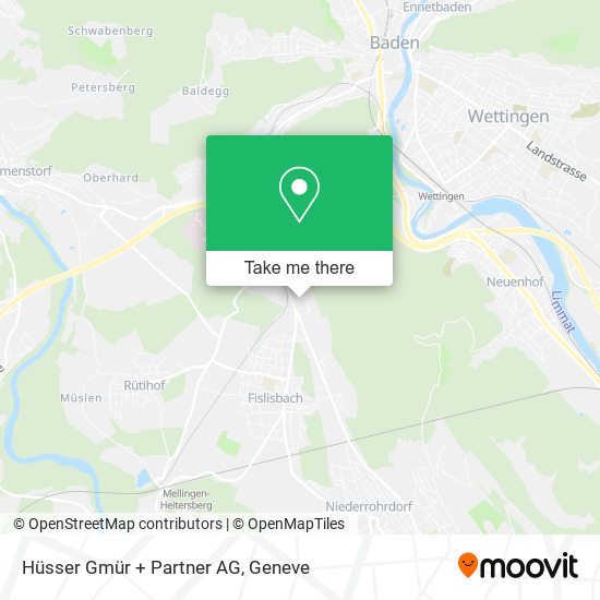 Hüsser Gmür + Partner AG map