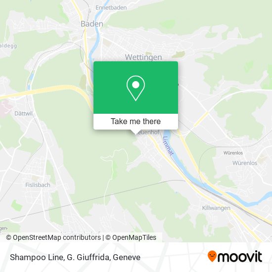 Shampoo Line, G. Giuffrida map