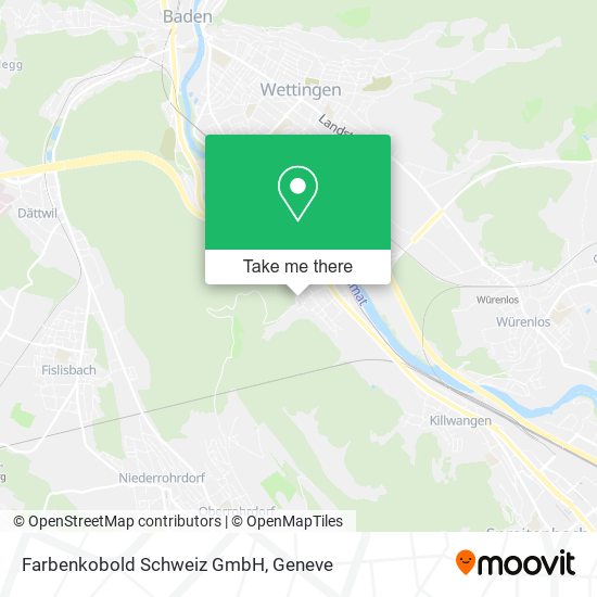 Farbenkobold Schweiz GmbH map