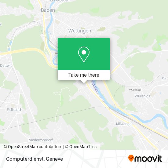 Computerdienst map