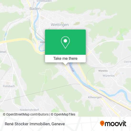 René Stocker Immobilien map