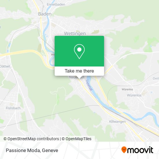 Passione Moda map