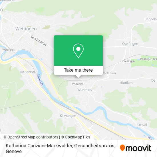 Katharina Canziani-Markwalder, Gesundheitspraxis map