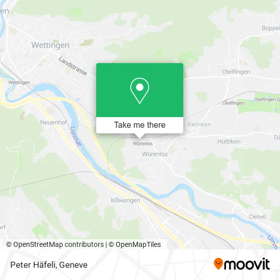 Peter Häfeli map