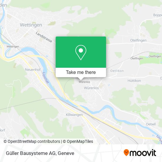 Güller Bausysteme AG map