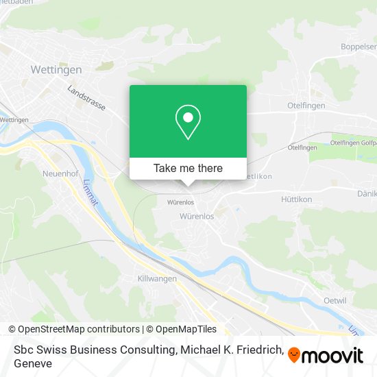 Sbc Swiss Business Consulting, Michael K. Friedrich map