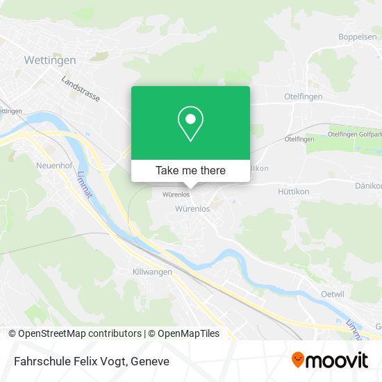 Fahrschule Felix Vogt map