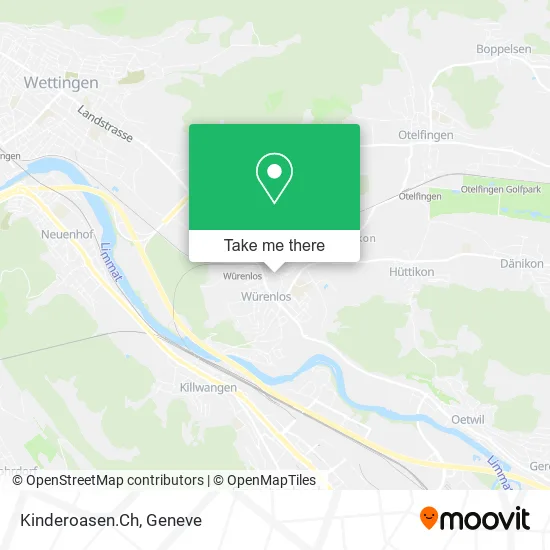 Kinderoasen.Ch map