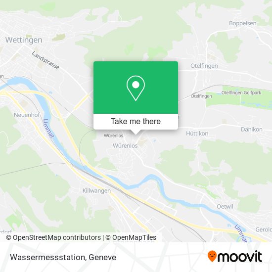 Wassermessstation map