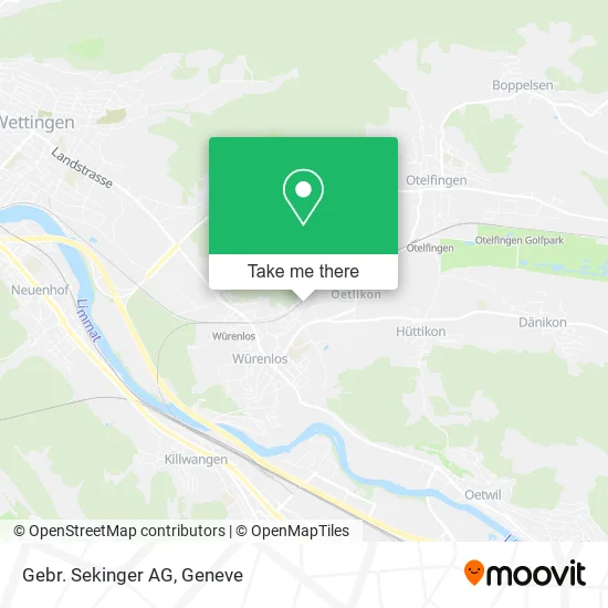 Gebr. Sekinger AG map