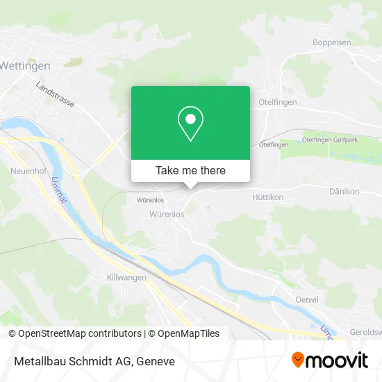 Metallbau Schmidt AG map