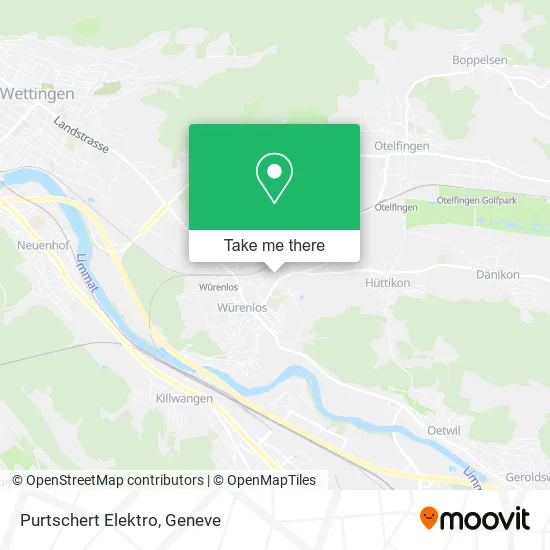 Purtschert Elektro map