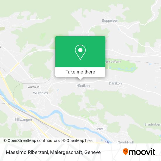 Massimo Riberzani, Malergeschäft map