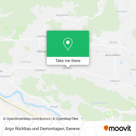 Argo Rückbau und Demontagen map