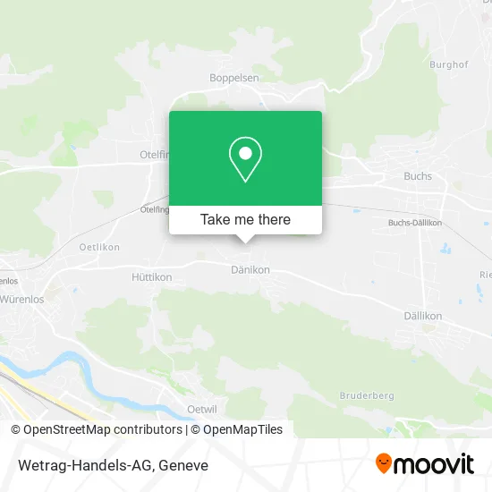 Wetrag-Handels-AG map