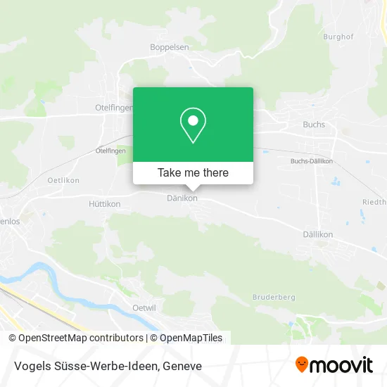 Vogels Süsse-Werbe-Ideen map