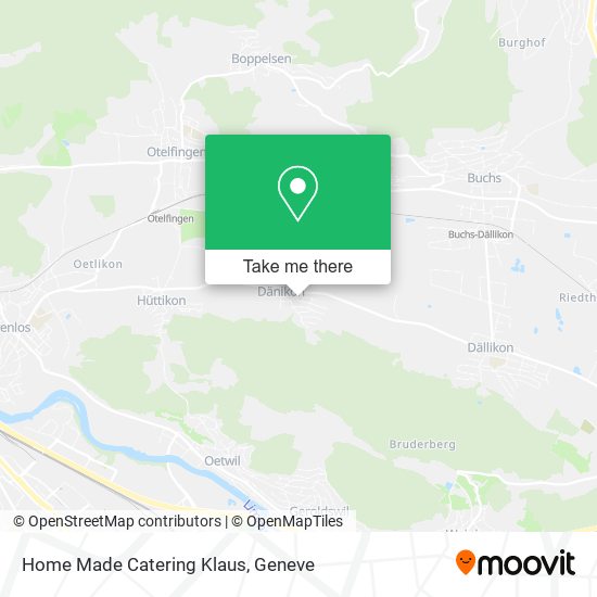 Home Made Catering Klaus map
