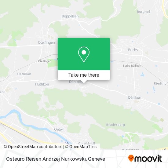 Osteuro Reisen Andrzej Nurkowski map