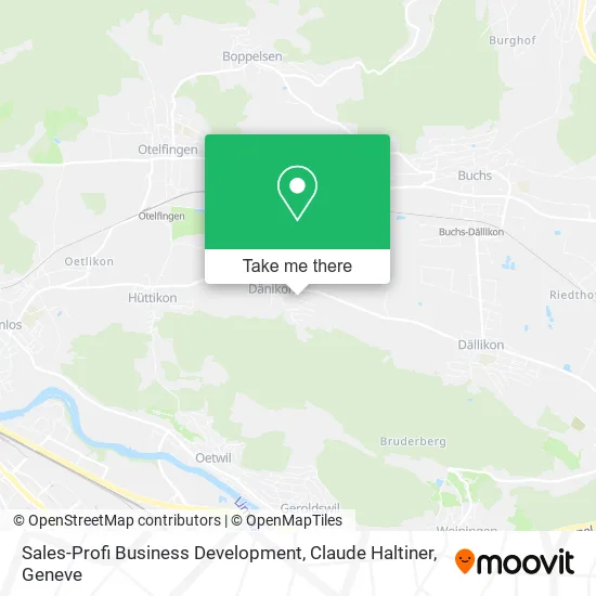 Sales-Profi Business Development, Claude Haltiner map