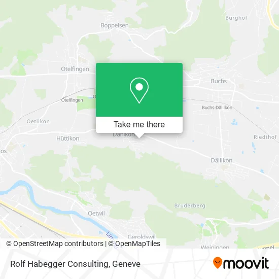 Rolf Habegger Consulting map