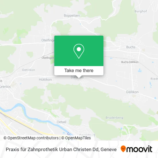Praxis für Zahnprothetik Urban Christen Dd map
