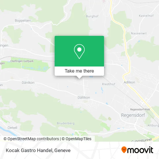 Kocak Gastro Handel map