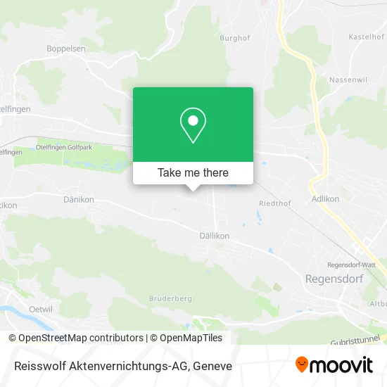 Reisswolf Aktenvernichtungs-AG map