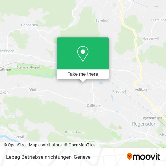 Lebag Betriebseinrichtungen map