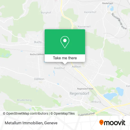 Metallum Immobilien map