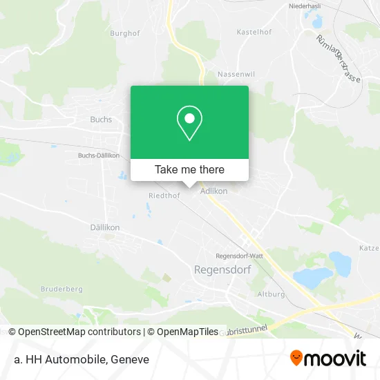 a. HH Automobile map
