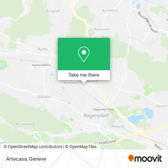 Artecasa map