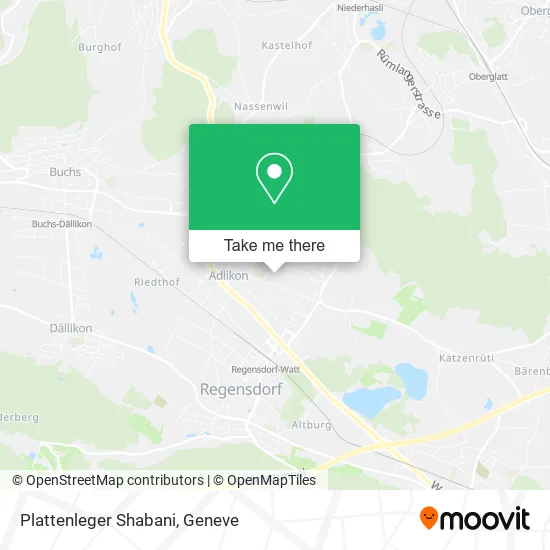 Plattenleger Shabani map