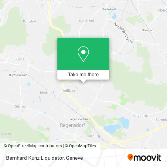 Bernhard Kunz Liquidator map