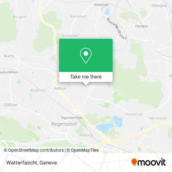 Watterfascht map