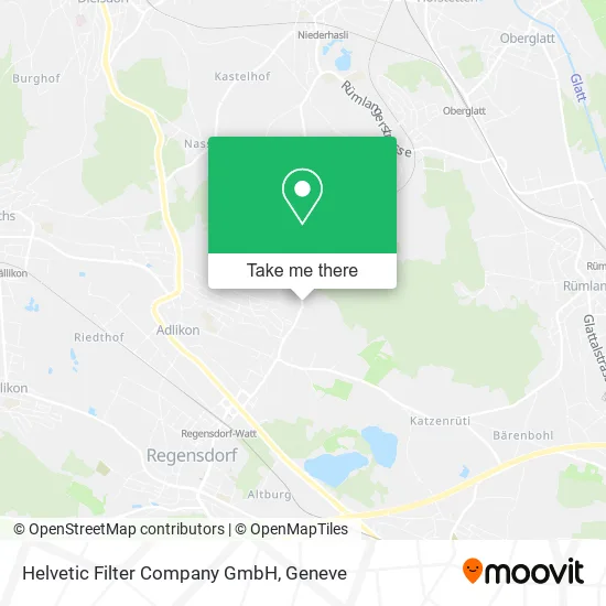 Helvetic Filter Company GmbH map