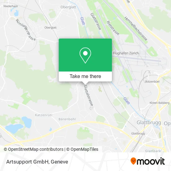 Artsupport GmbH map