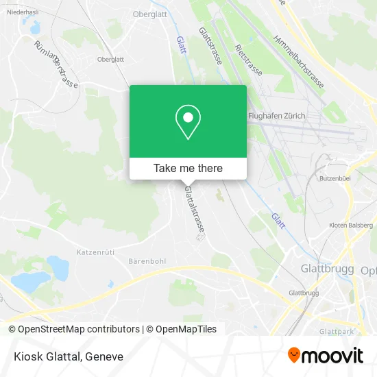Kiosk Glattal map