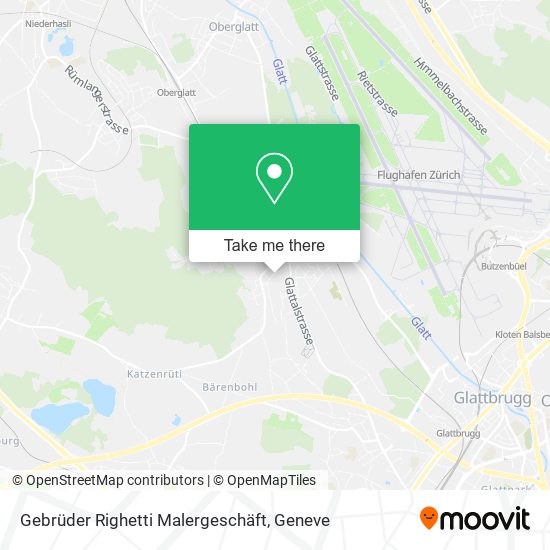 Gebrüder Righetti Malergeschäft map