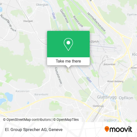 El. Group Sprecher AG map