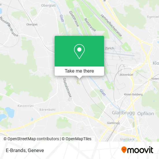 E-Brands map