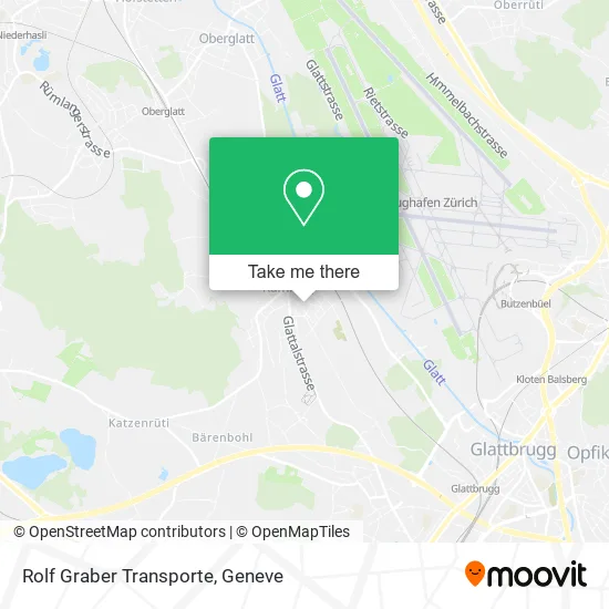 Rolf Graber Transporte map