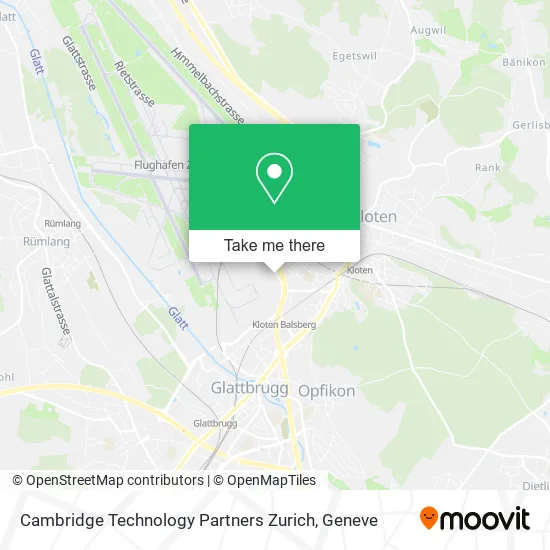 Cambridge Technology Partners Zurich plan