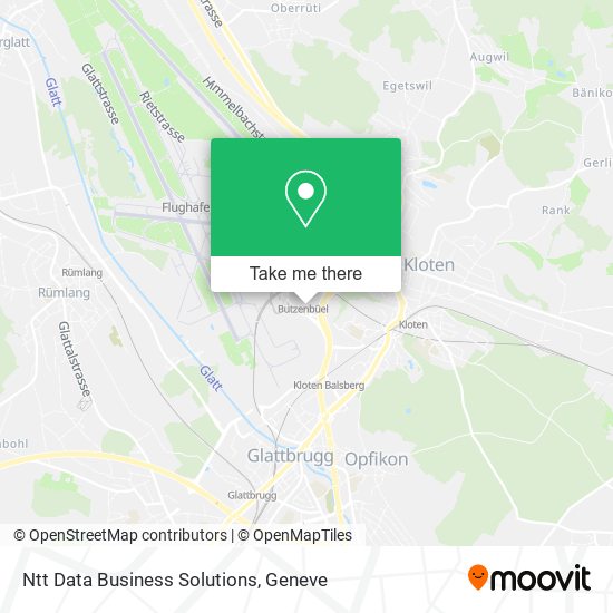 Ntt Data Business Solutions map