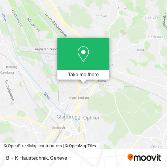 B + K Haustechnik map