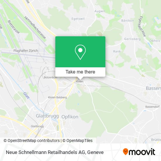 Neue Schnellmann Retailhandels AG map