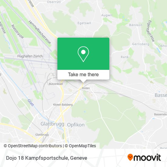 Dojo 18 Kampfsportschule map