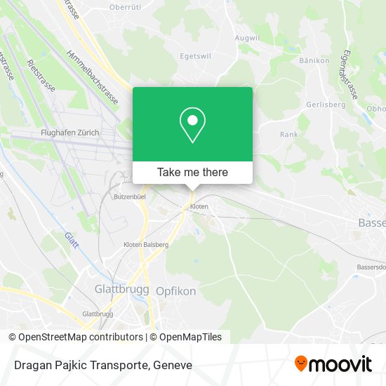 Dragan Pajkic Transporte map